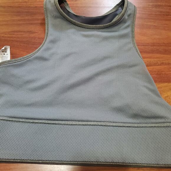 Nike US Flag Everything Sports Bra Grey Women's Size Small Racerback Activewear - Picture 7 of 9
